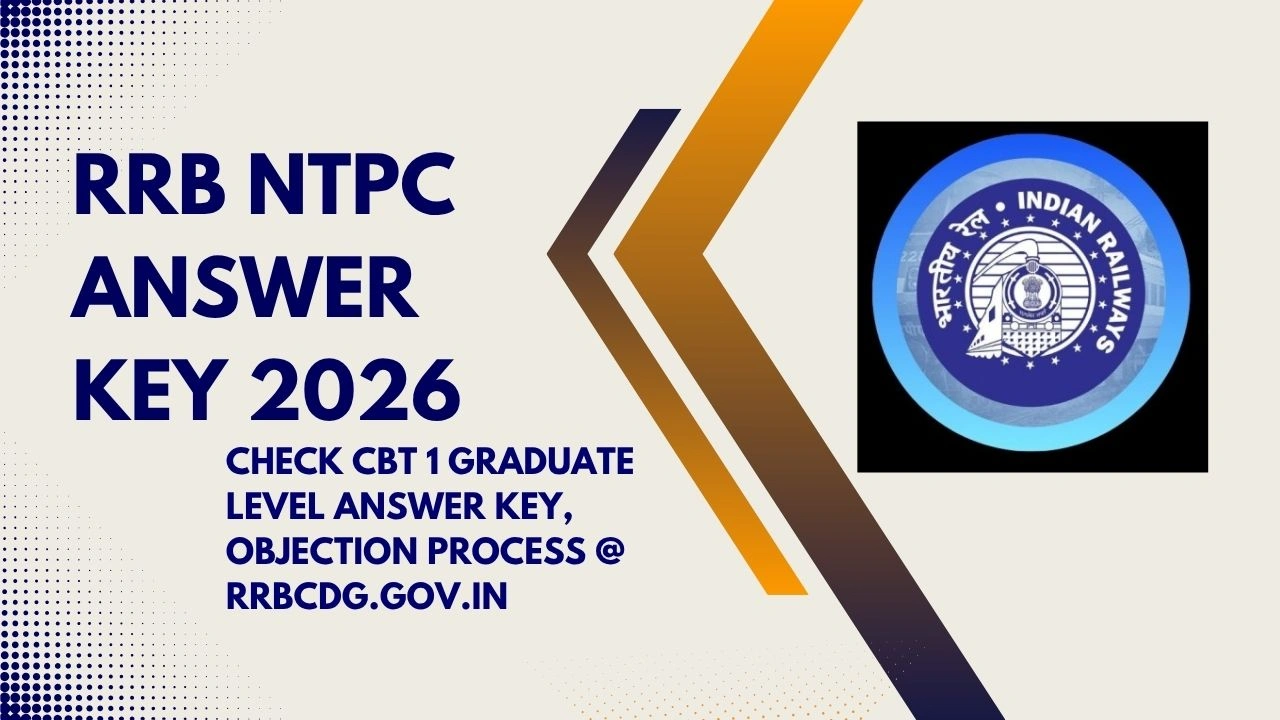 RRB NTPC Answer Key 2026