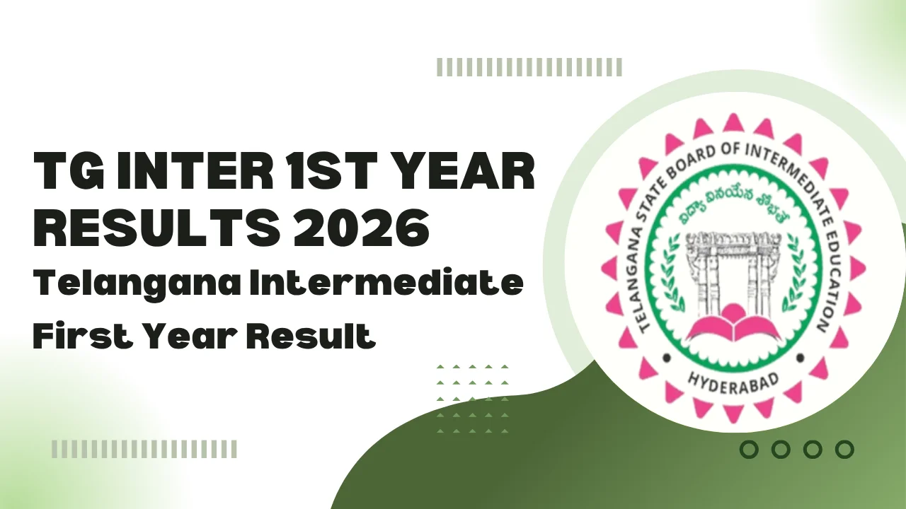 TG Inter 1st Year Results 2026